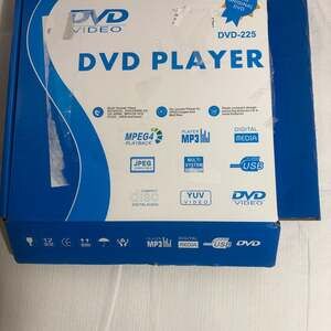 DVD-225 Home DVD player, USB, multi format with remote. new